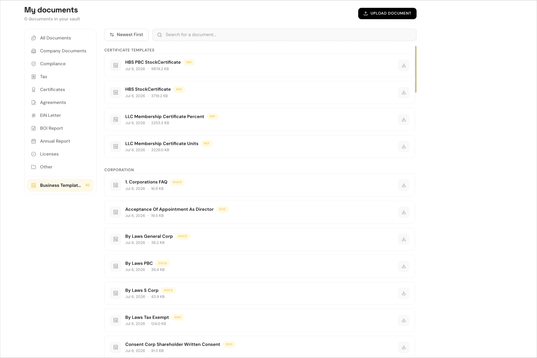 Startup Operations preview